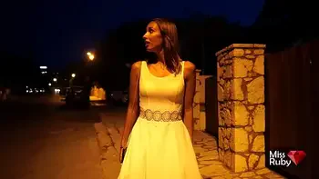 Wearing Vibrating Panties In Public Place - Hot Orgasm In Restaurant During Dessert