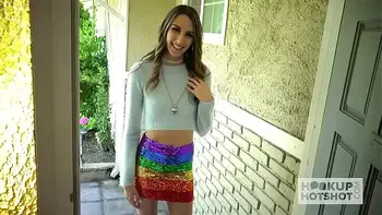 Pretty Puerto Rican babe Natalia Nix used up by Hookup Hotshot