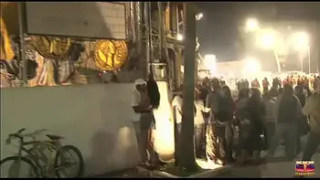 Comeu a mina na atrás do sambódromo de SP