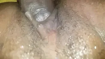 Enjoying squirting act with bae