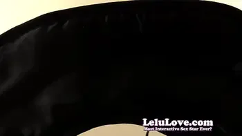 ASMR blindfold and leather JOE JOI fun