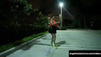 Curvy Cuban Angelina Castro Face Fucks Stranger Danger!