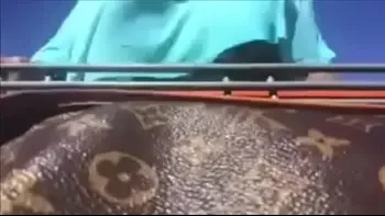 Public Titties flashing