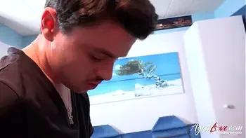 AgedLovE Busty Mature Blowjob and Hardcore Fuck