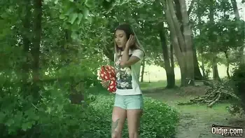 Super hot teen fucks grandpa hardcore and swallows his juicy cumshot