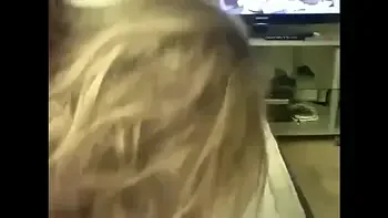 Stepmom Gives Step Son Head While He Watches Porn
