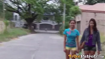 TRIKEPATROL Two Asian Friends Share Tourist Big Dick