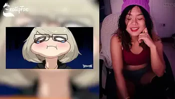 DERPIXON PARTY GAMES HENTAI REVIEW REACTION RATING - ExotiqFox Solo Gooner Girl Masturbation