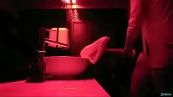 Hard sex in night club, cum in mouth: mydateup.com