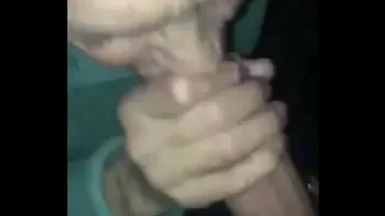 Old lady won’t shut up but gets facial