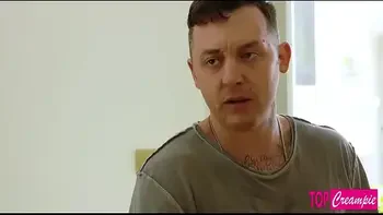 Fuck and Creampie my Friend's Wife in Bathroom - TOPCreampie.com