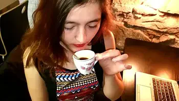 Hot Teen Asks Me For Hard Sex On The Table