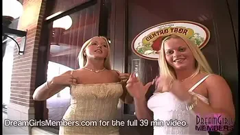 These Two Blondes Get Naked All Over Downtown Tampa