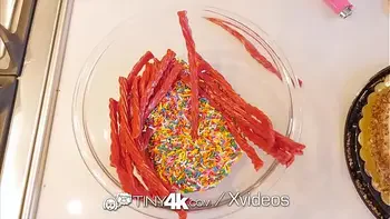 TINY4K Rough Birthday Threesome With Two Hot Friends