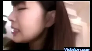 He Cums on Her Cute Asian Face