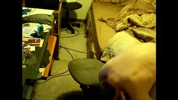 After shower jerkoff.