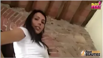 Petra Feet - Barefoot She Takes Off Her Sandals And Makes You Lick Her Toes