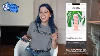 No Need A Men When You Have A Big Dildo - French Alt Hairy Girl Masturbating