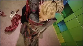 Shibari Tutorial - & Tricks And Hacks - How To Bondage Masterclass - Petite Blonde And Lily Lu