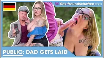 Mia Blow In Public: German Stepfather Fucks Milf With Glasses At Forest Edge (outdoor