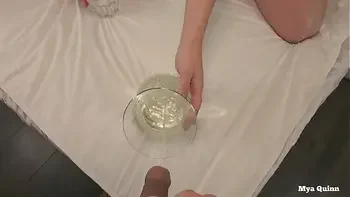 Bath in a lot of piss from my boyfriend and mine