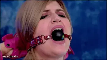 Gag Play Lesbian Hot Sex Video Femdom Mistress Arya Grander And Her Submissive Milfie Girl