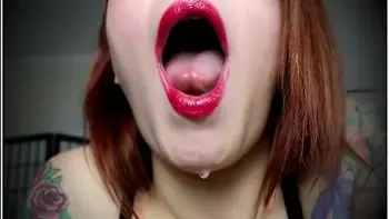 Spit Fetish Lip Fetish Femdom Humiliation Goddess Worship, Amy Wynters