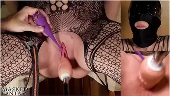 I Had To Tie Her To A Chair And Fuck With Sex Machine While Edging Her Clit - Bdsm Fucking Machine