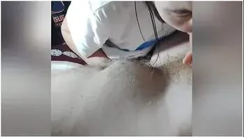 Sucked Her Husband And For This She Received A Gift Of An Anal Plug In The Anus And Cum As A Gift