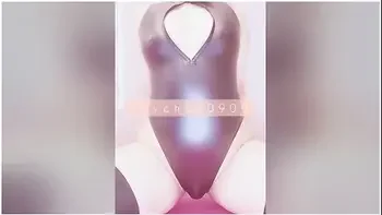 Waist Swing Nipple Masturbation With Lewd Leotard