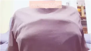 Nipple Masturbation While Desperately Suppressing The Voice