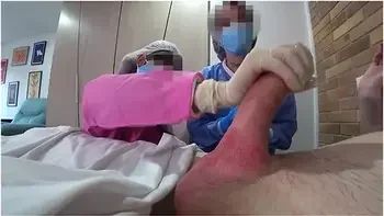 Two Nurses Decided To Try Out My New Dick In Practice