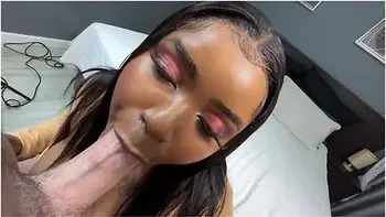 Thick Black Girl Squirts In Missionary And Ends Up With A Messy Creampie