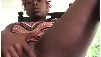 Creamy Pussy Outside