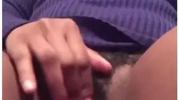 Close Up Hairy Pussy Play Leads To