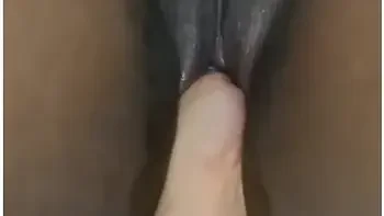 Close Up Fisting - Black Wet Pussy