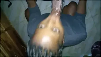 Suppose To Be Working At Home Quarantine Ebony Stepsister Started Dick Sucking