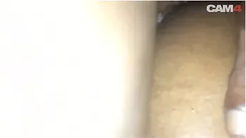 Big Black Cock Creamy Handjob, Wet Pussy Fucked In Doggystyle