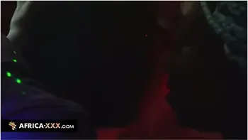 Blue Hair Woman Picks Up A Guy In A Club