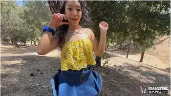 18+ - Lovely Teen 18+ Sarah Lace Fucked In Both Of Her Holes On Her First Porn Casting