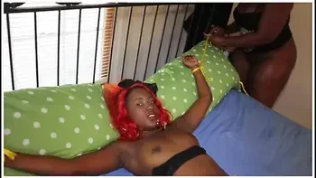 Lisa Rivera And Poizon Ivy Tie Up A Hot 18 Year Old Slut And Have Fun With Her