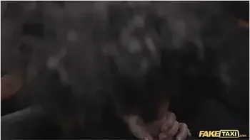 Selva Lapiedra Is Fucked By Two Big Cocks On The Backseat Of London Taxi