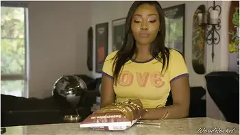 Porn Stars Eating: Osa Lovely Loves Kettle Chips