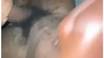 Balls In Her Jaws While Bbc Swinging In The Air!!!