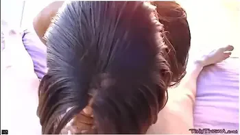 Is Outside When Her White Boyfriend Wants A Blowjob With Nadia Pariss