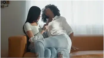 Ebony Milf Fucks Young Asian