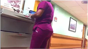 NURSE WITH A ROUND PLUMP ASS!!!!