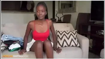 Aspiring Black Model Sucks Casting Producers Balls & Sits On His Bwc