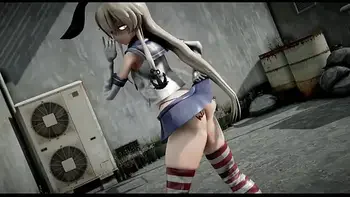 MMD 島風をわからせる