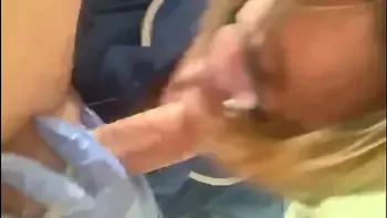 Nurse wife gags deepthroating patients cock (Part2)